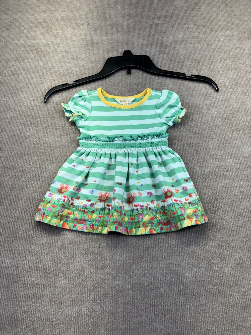 Matilda Jane Backyard Oasis Dress The Adventure Begins Size 3-6 months